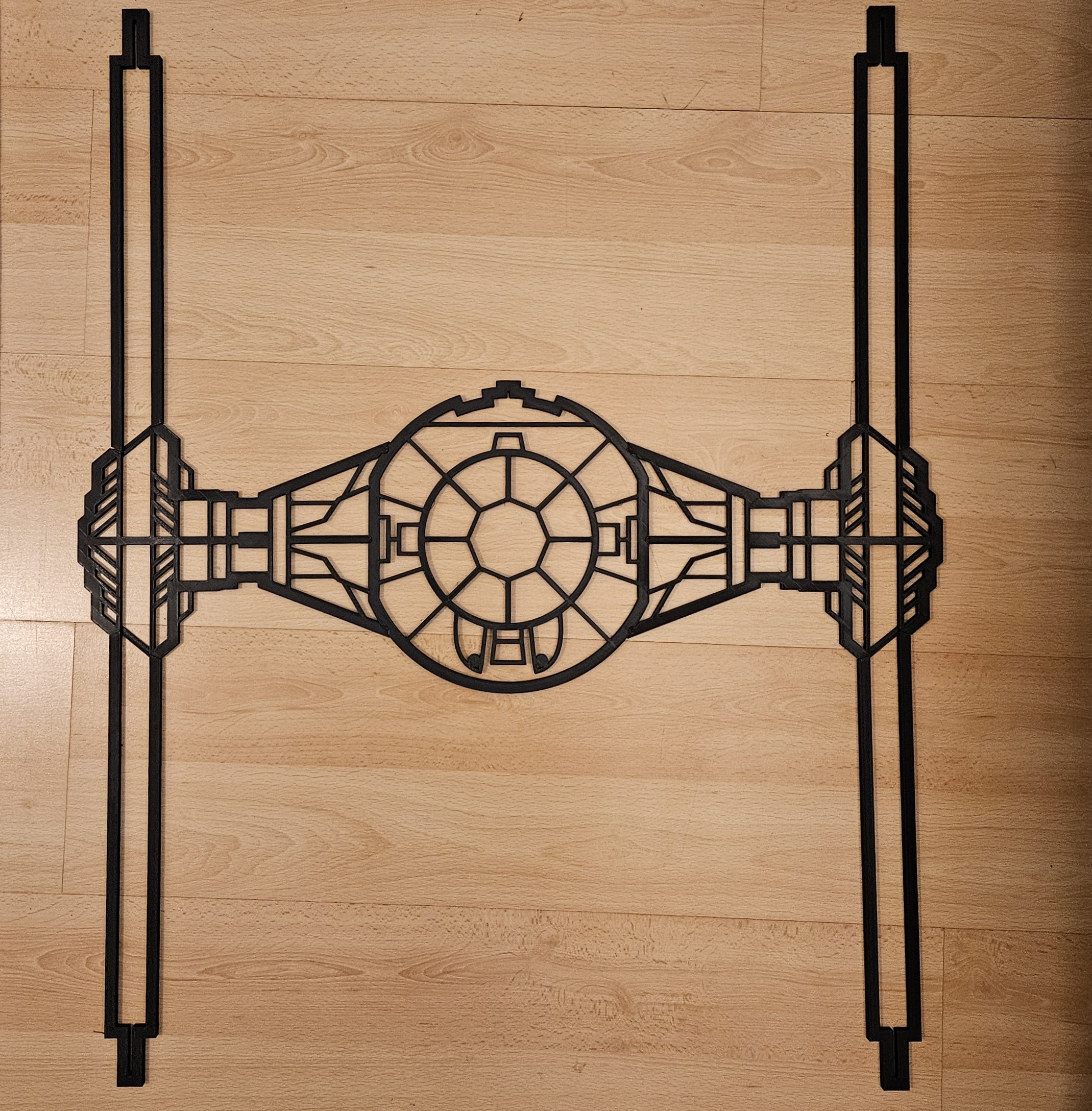 Tie Fighter Wallart (Large)