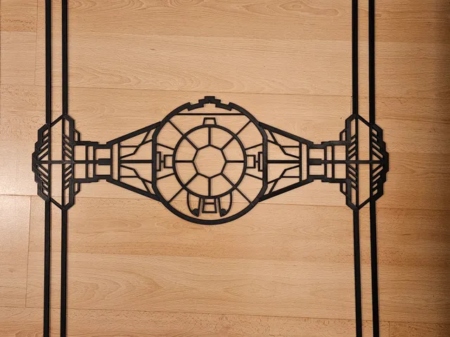 Tie Fighter Wallart (Large)
