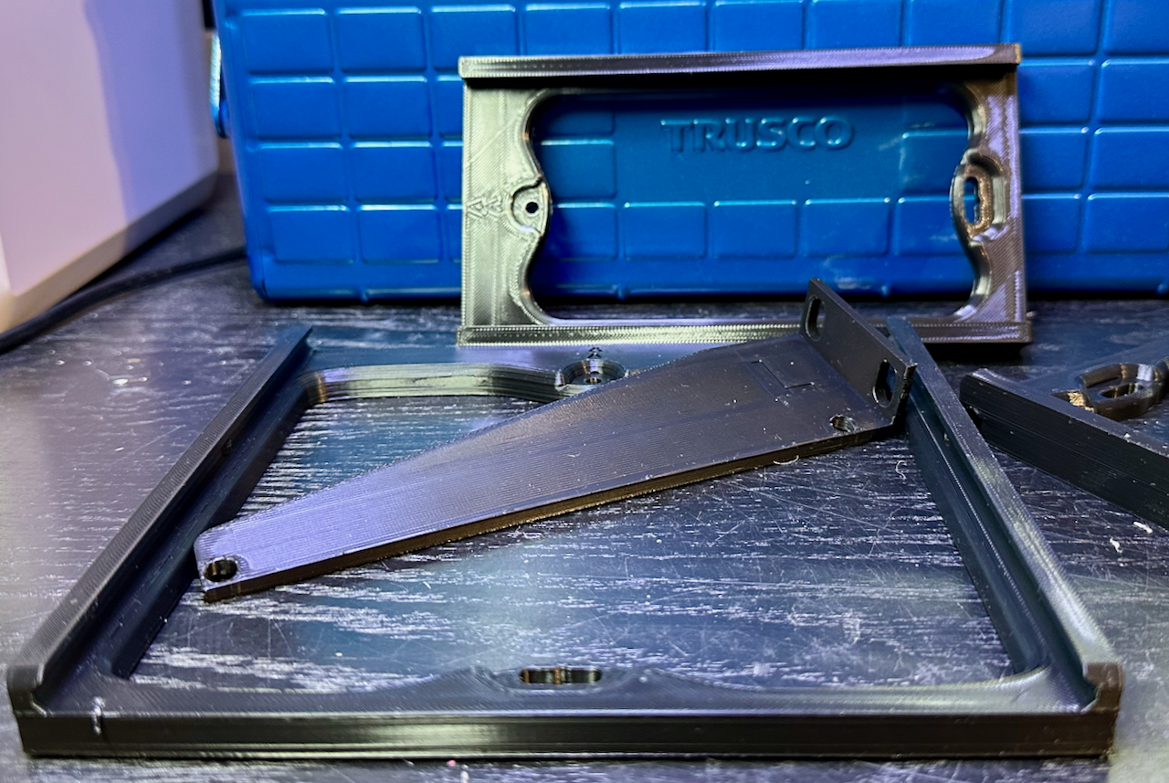 ZimaBoard Modular 1U Rack Remix - 1/4" Rod + Wall Mount Option