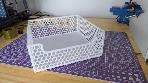 Stackable Refrigerator Organizer Box 200x200x80mm - No Supports Needed