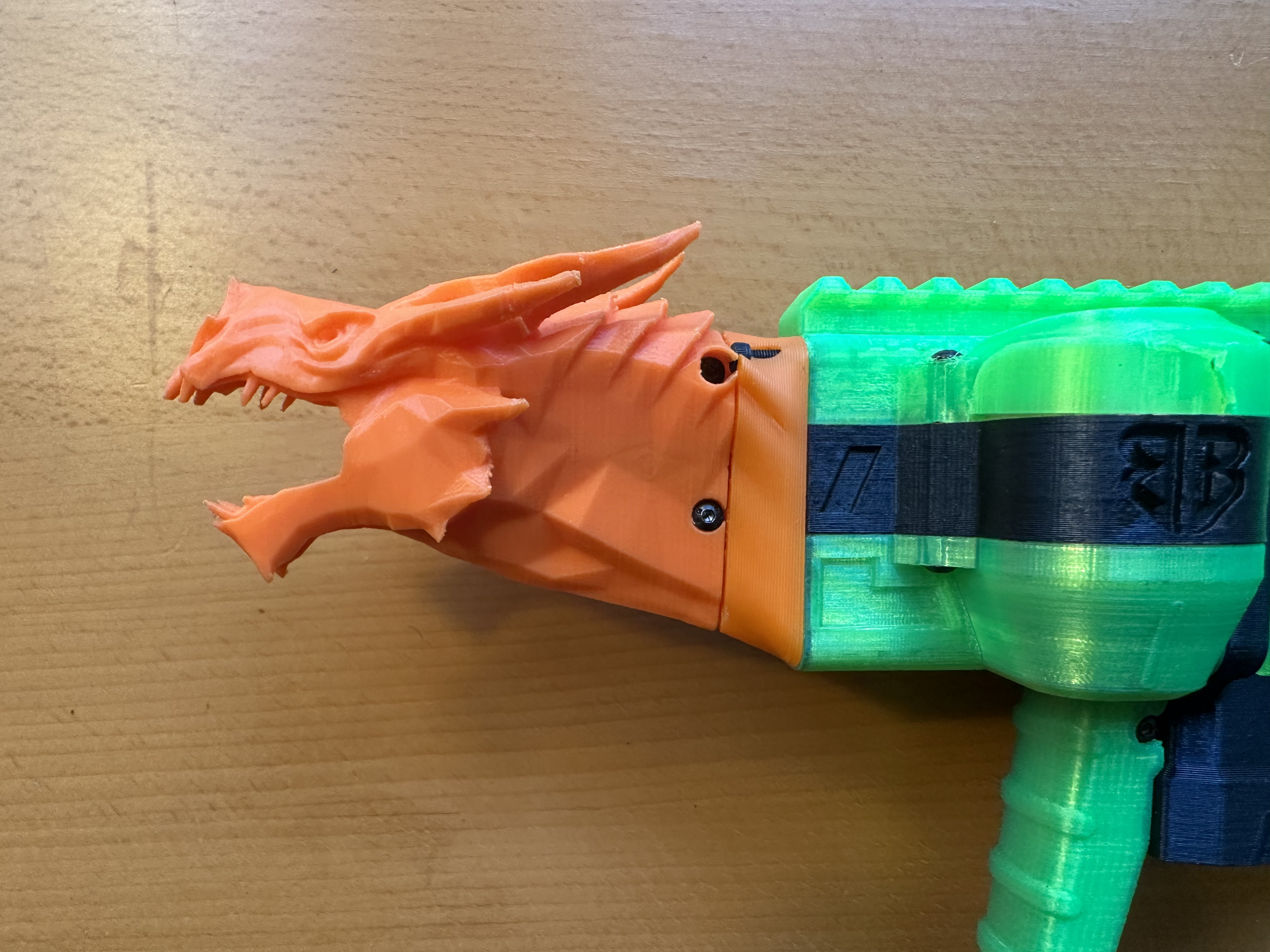 Dragon Muzzle For Gryphon Nerf Blaster