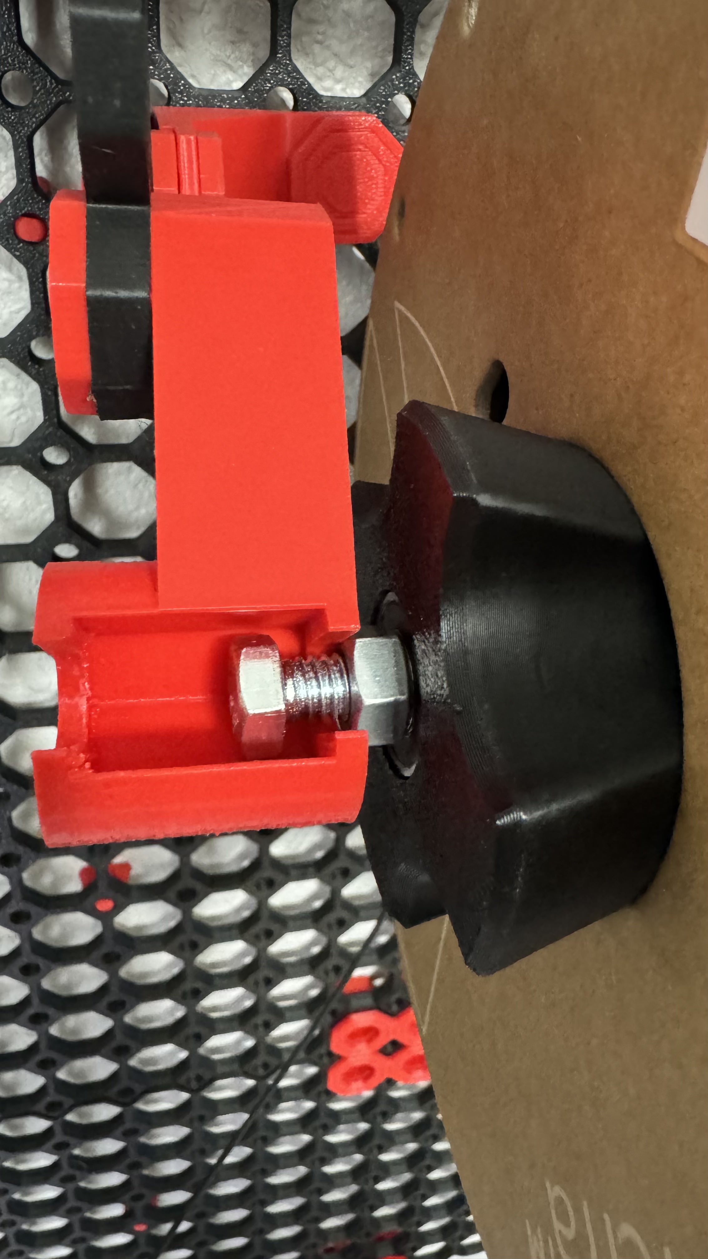 Multiboard Spool Holder Mount by 4D Labs Download free STL model