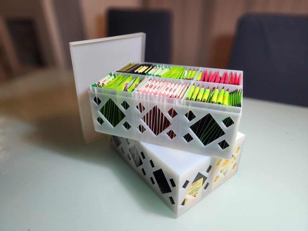 Large Tea Bags Box / Organizer