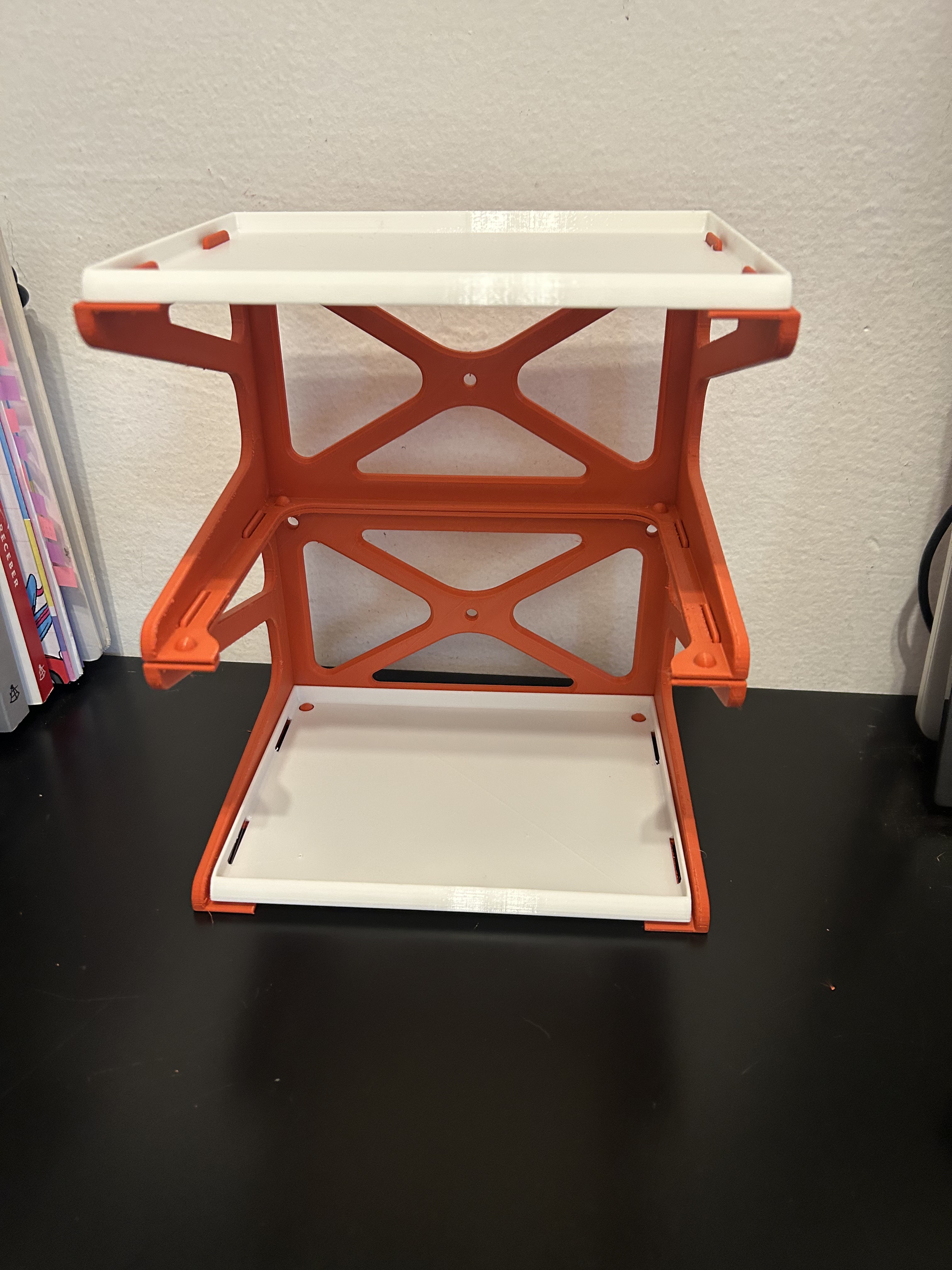 Miniatura 5 do modelo 3D Stackable Shelf Organizer