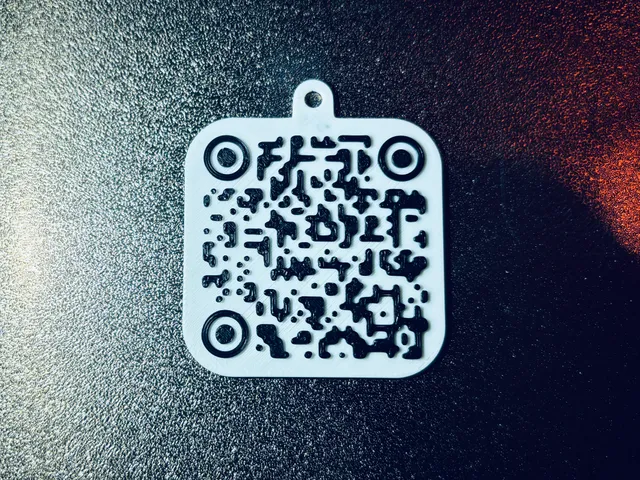 QR Code - Journey - Don't Stop Believin - Key Tag