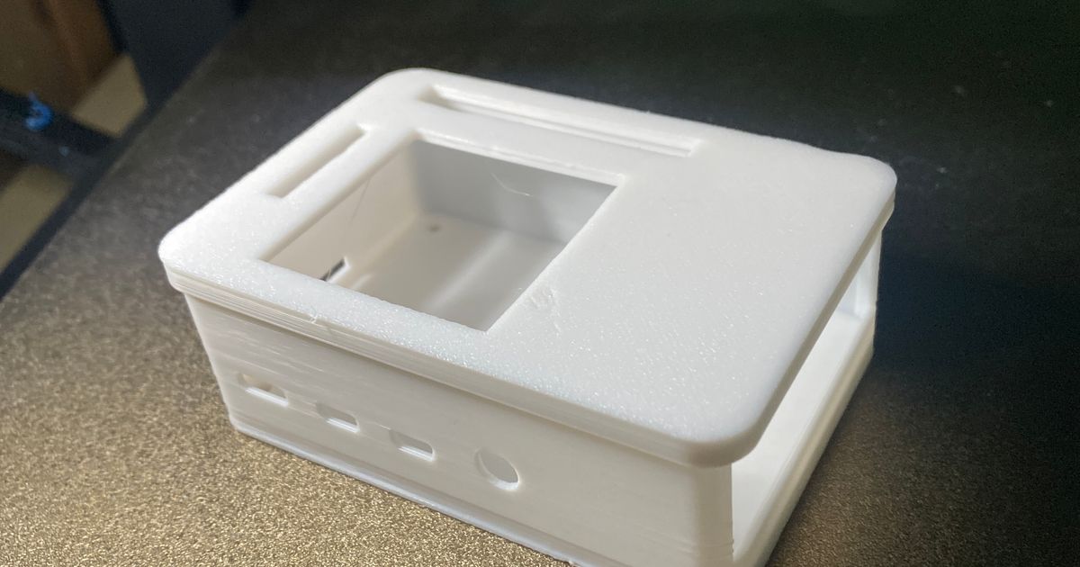 Raspberry Pi 4b Case by AKUnet | Download free STL model | Printables.com