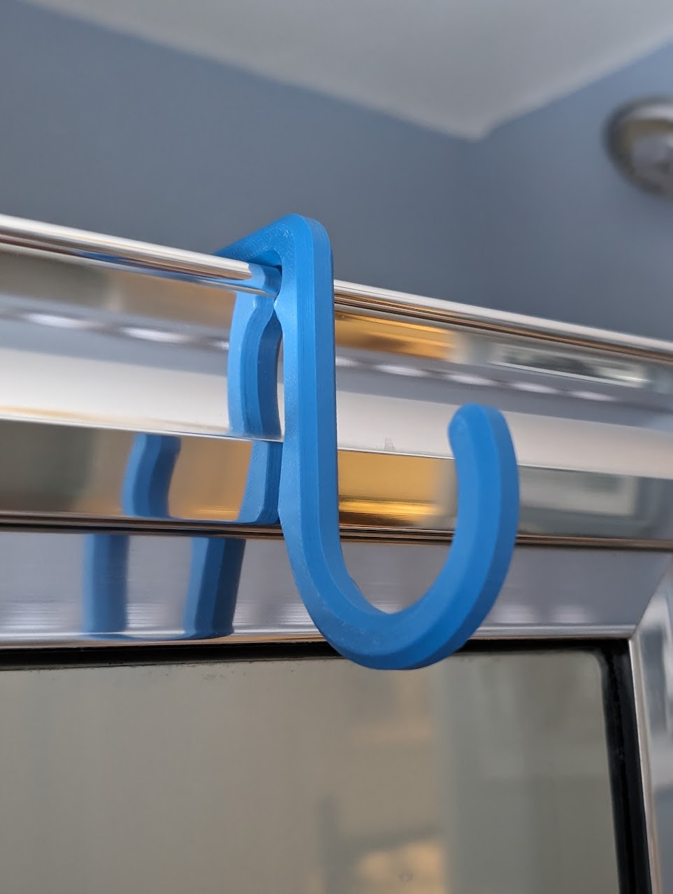 Shower Door Towel Hook by tsylatac Download free STL model