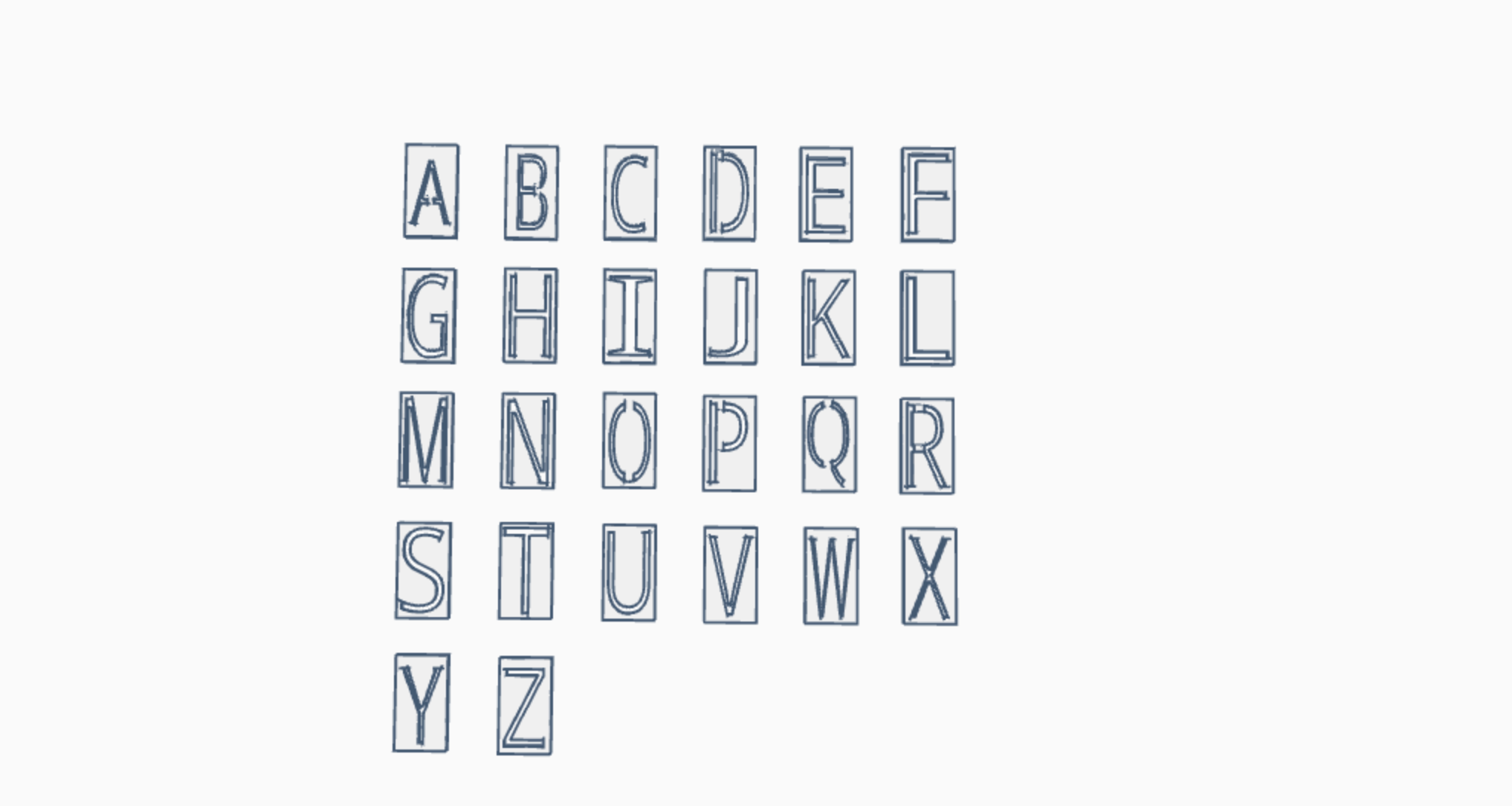 letters