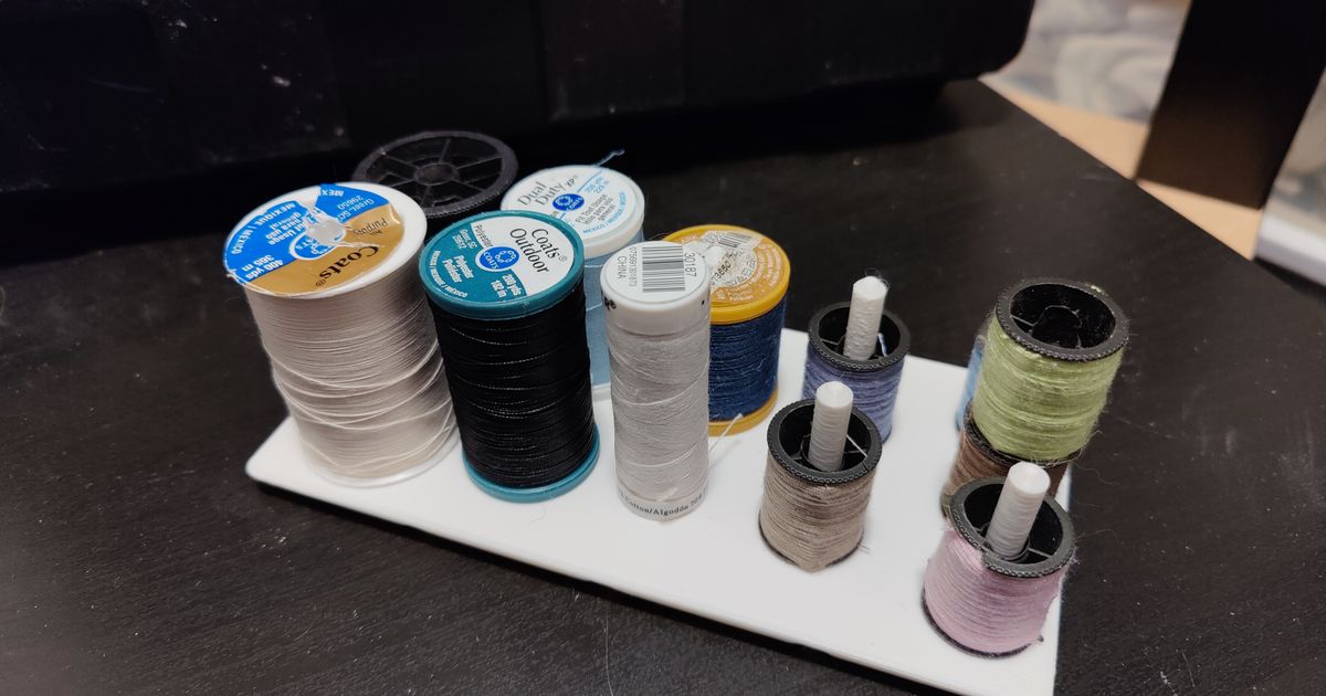 Gridfinity Thread Spool Holder by psmith150 | Download free STL model ...