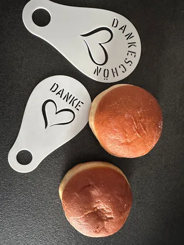 TEMPLATES FOR DECORATING COFFEE or DONUT