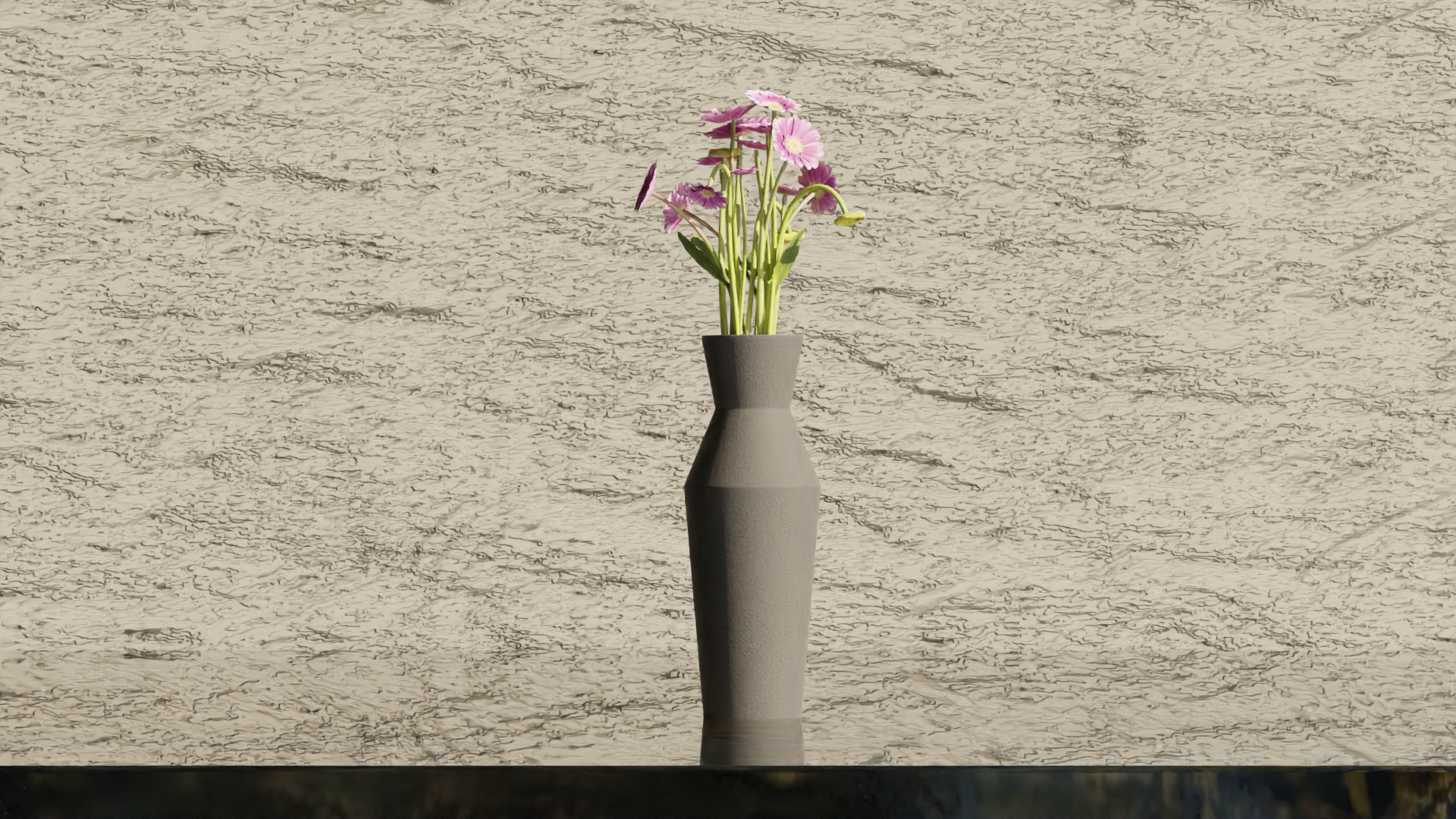 Simple Ceramic Vase - Home Decoration