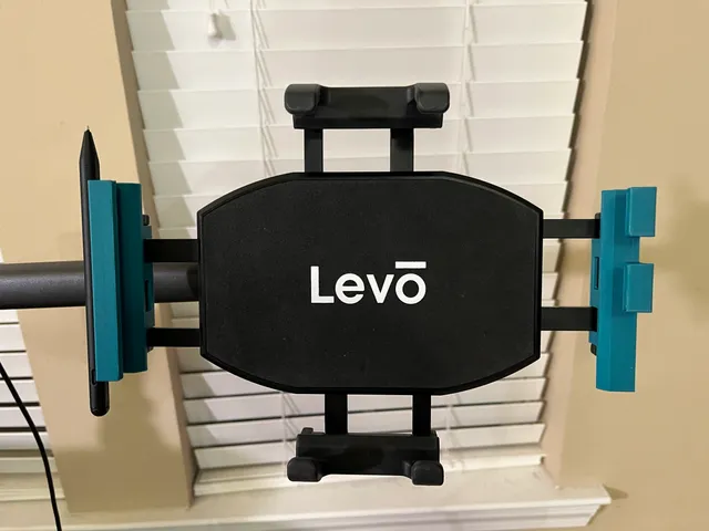 Levo G2 - Clamps for Surface Go/Surface w Pen Attachment