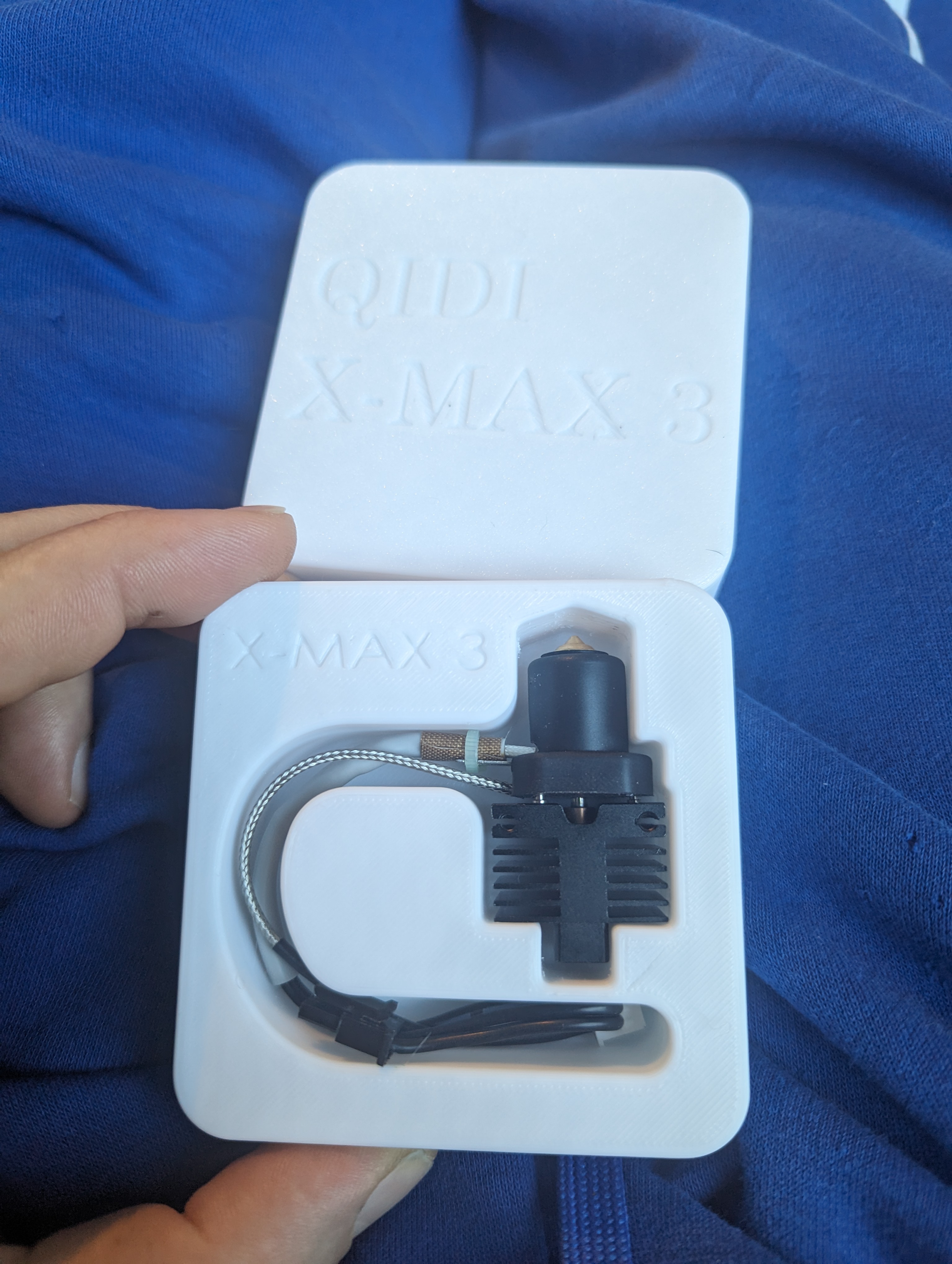 Box for Qidi X-Max 3 Hotend
