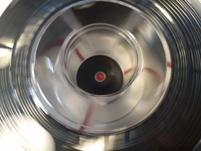 Super light video turntable - 608 bearing plus a spool of filament