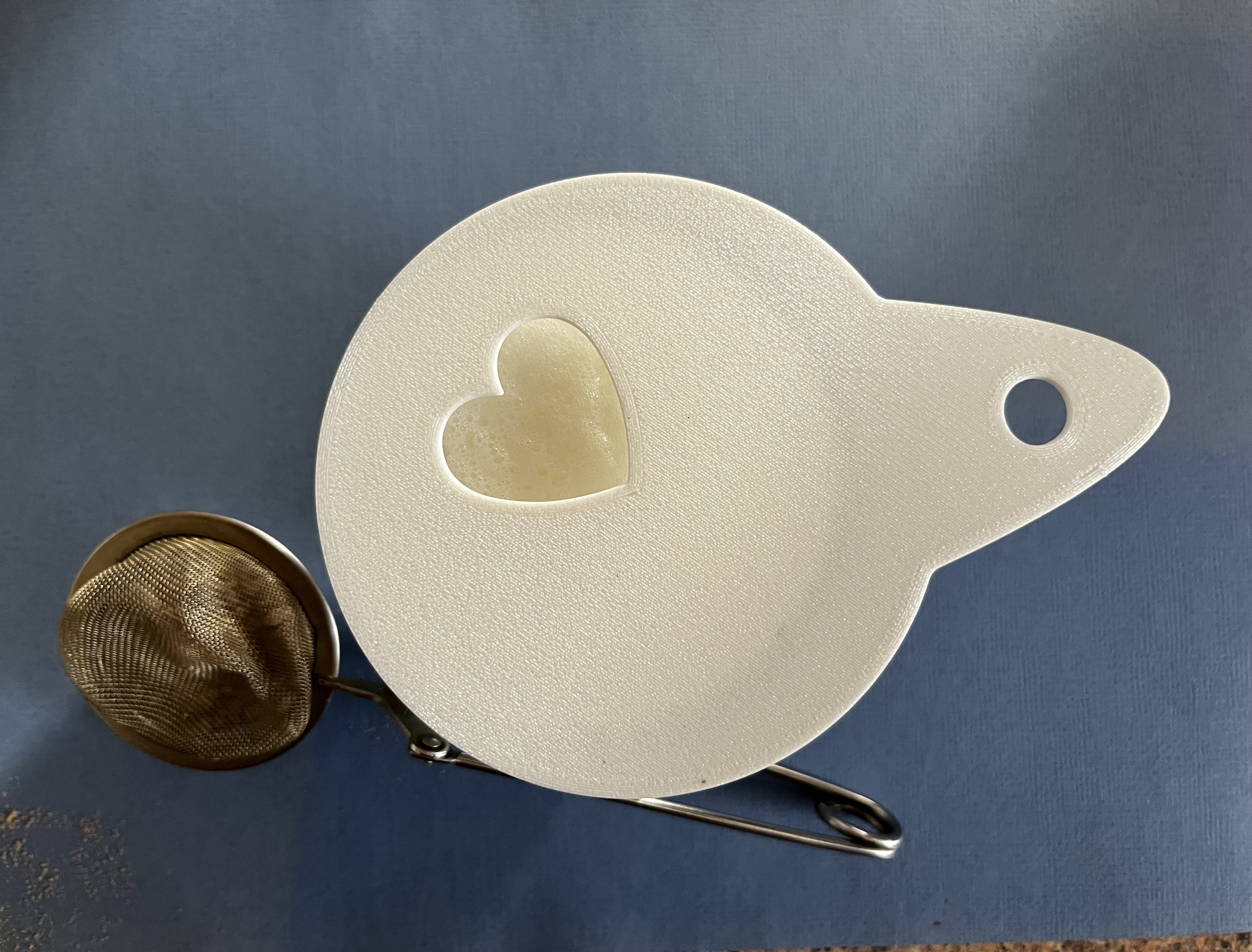 Miniatura 4 do modelo 3D Heart coffee stencil