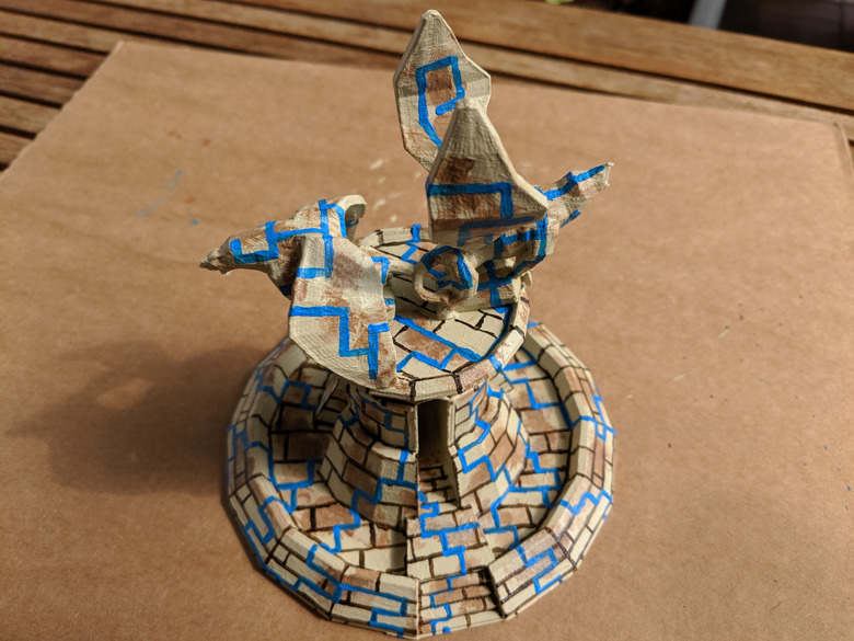 Griffon Fountain model from Guild Wars 2
