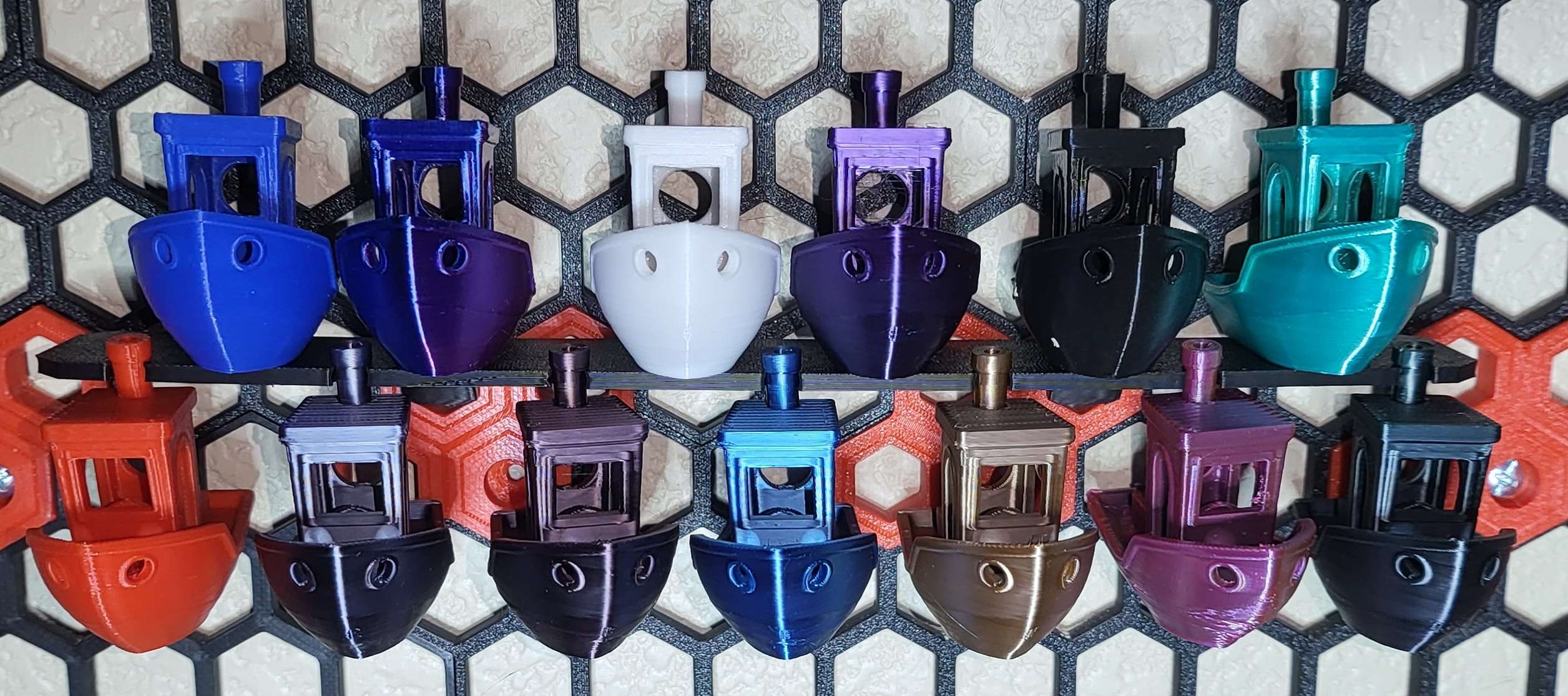Benchy Display for HSW (90° rotated mounts)