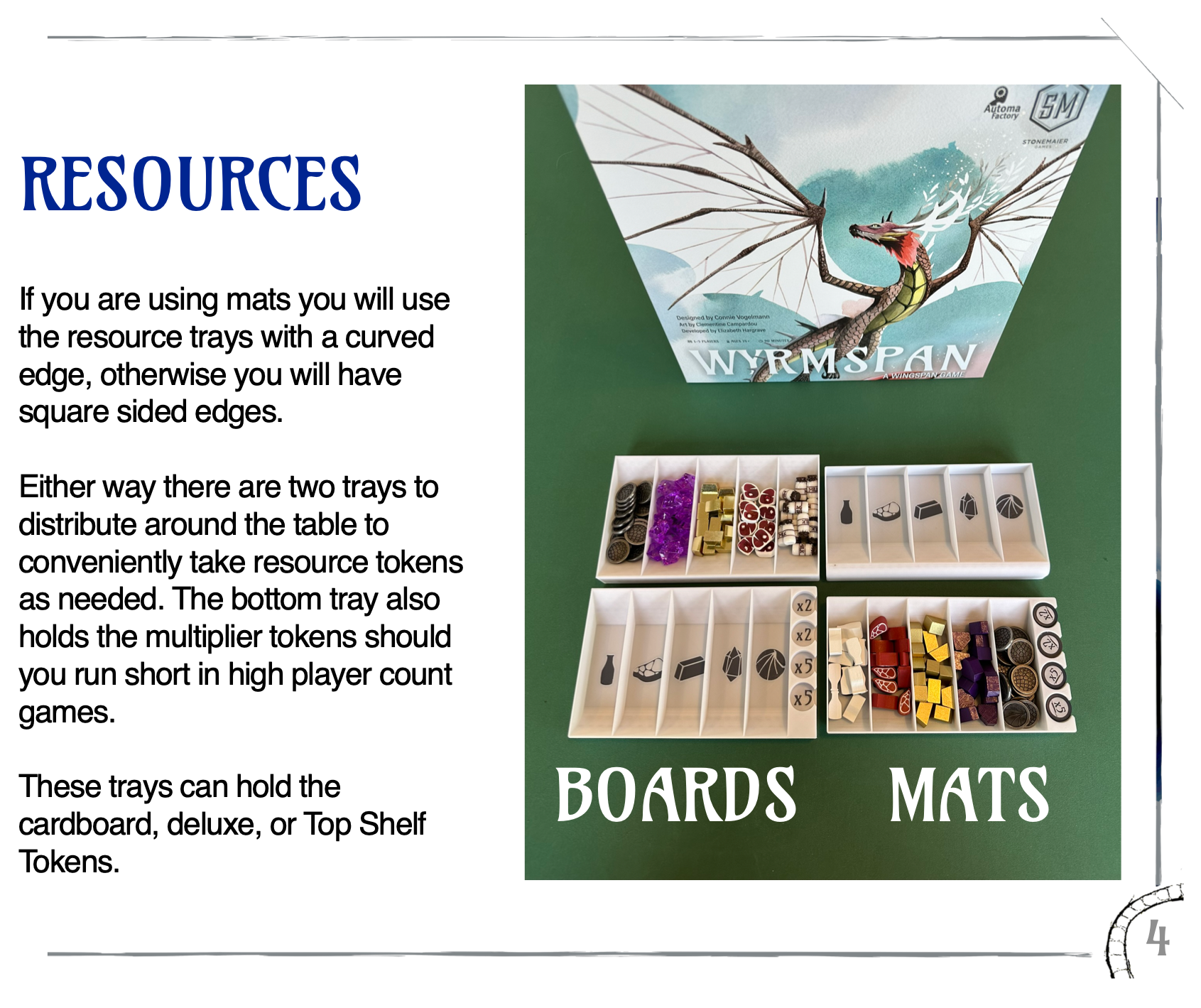 Wyrmspan Board Game Insert by Verrous just Verrous Download free STL