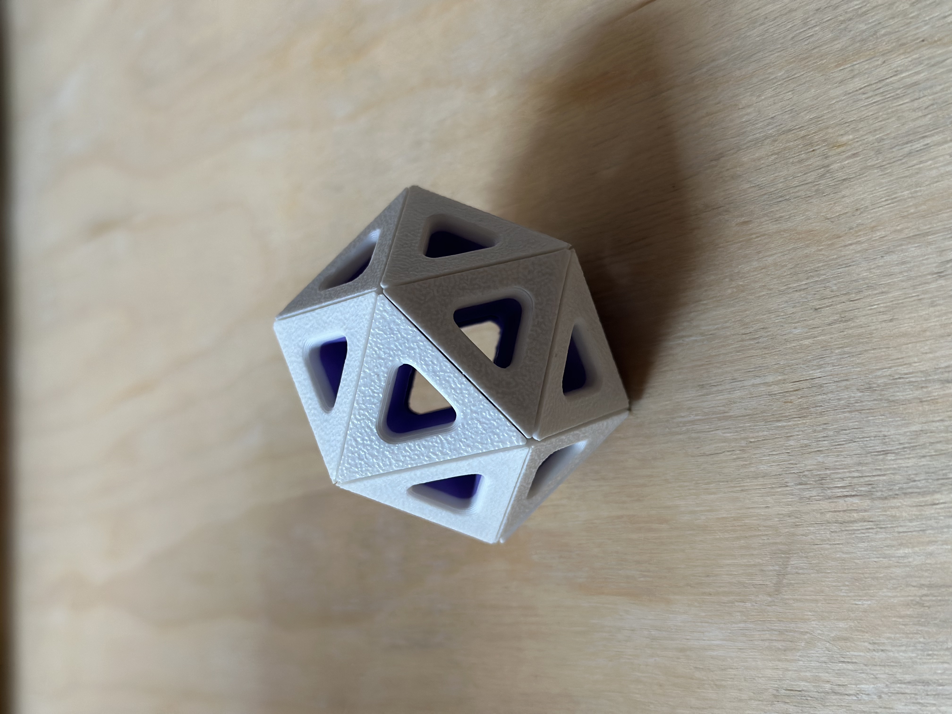 Puzzle Joint Icosahedron Ball