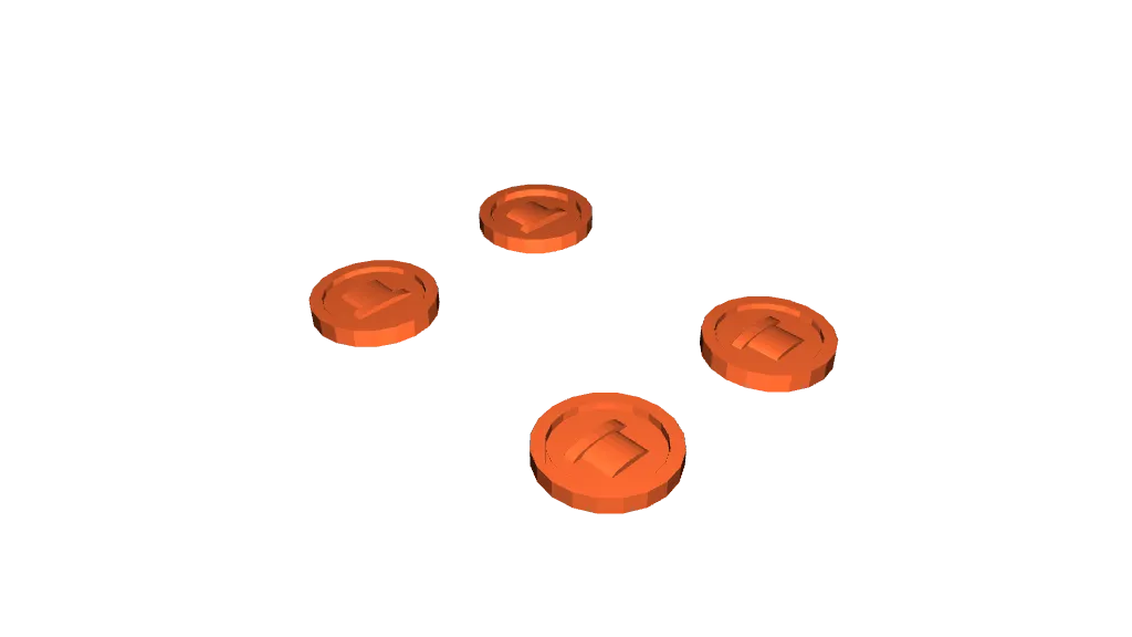 Coins by Jackson Moris | Download free STL model | Printables.com