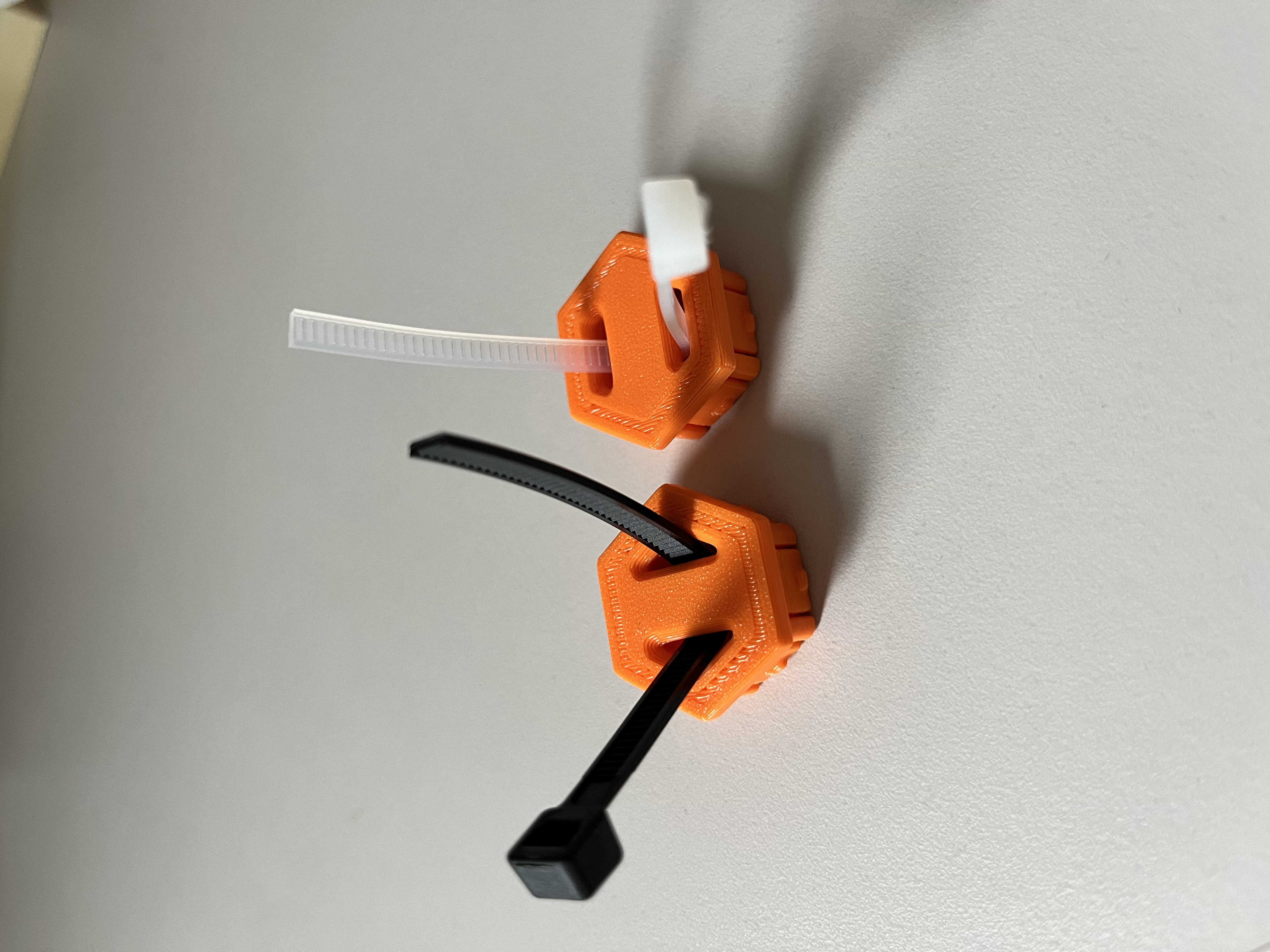 Heavy-Duty Zip Tie Inserts for Honeycomb Storage Wall (HSW)