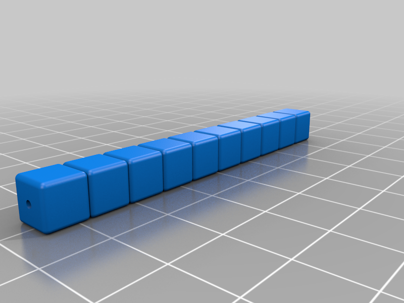 Montessori Math Beads / Cubes by thomas | Download free STL model ...