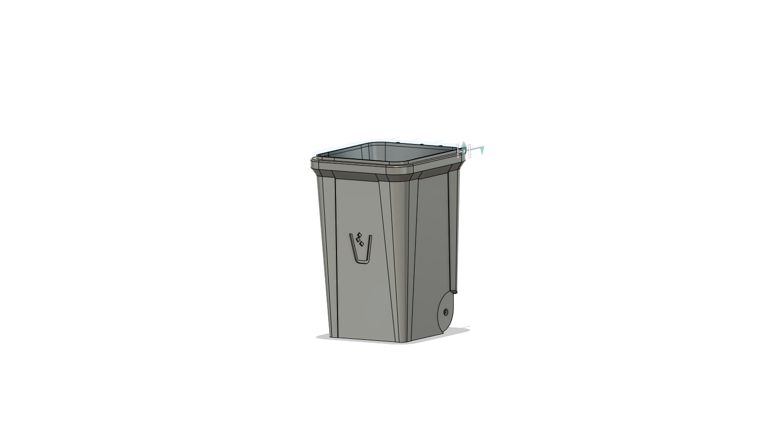 Desk mini Recycle Bin by UBS | Download free STL model | Printables.com