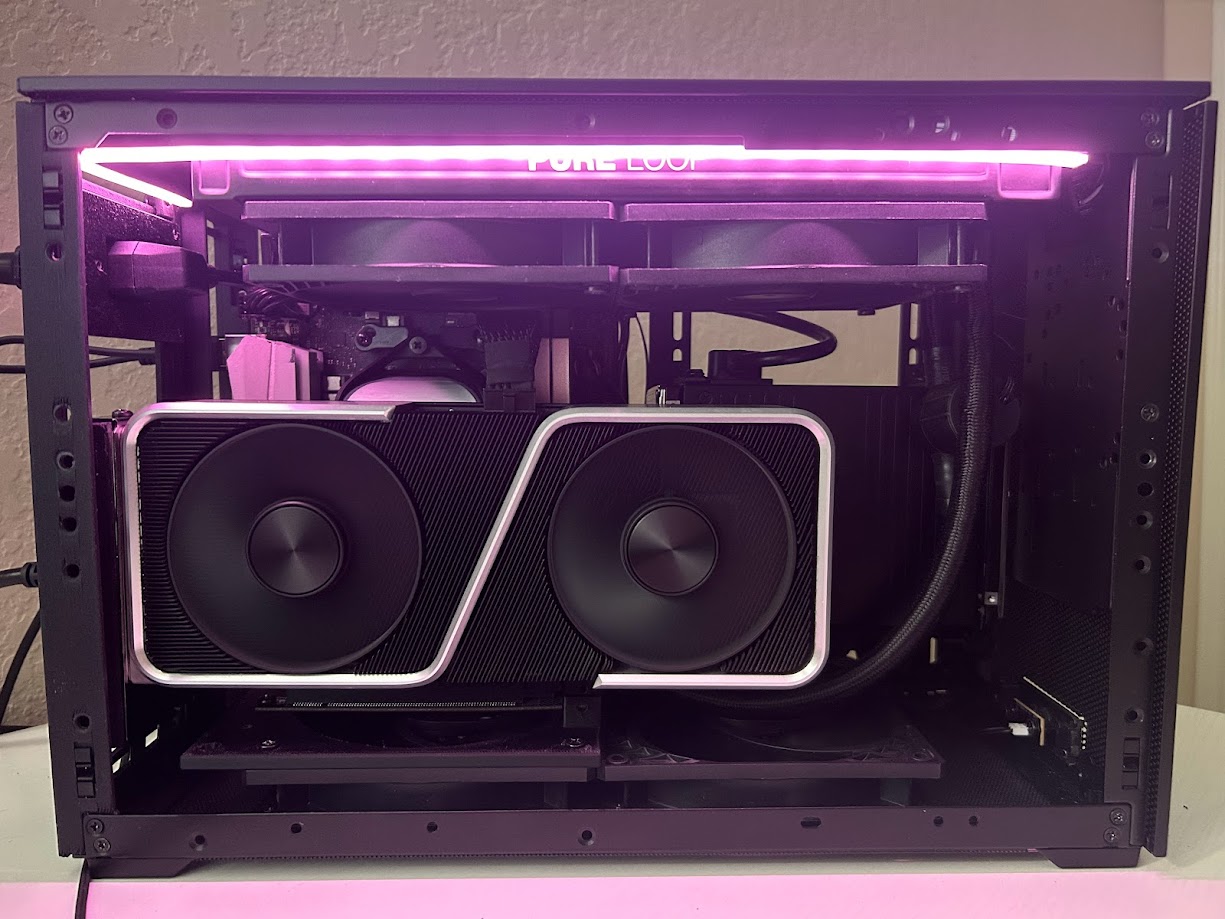 Meshroom D Vertical GPU + Top Radiator Mod Parts von Trinescity ...