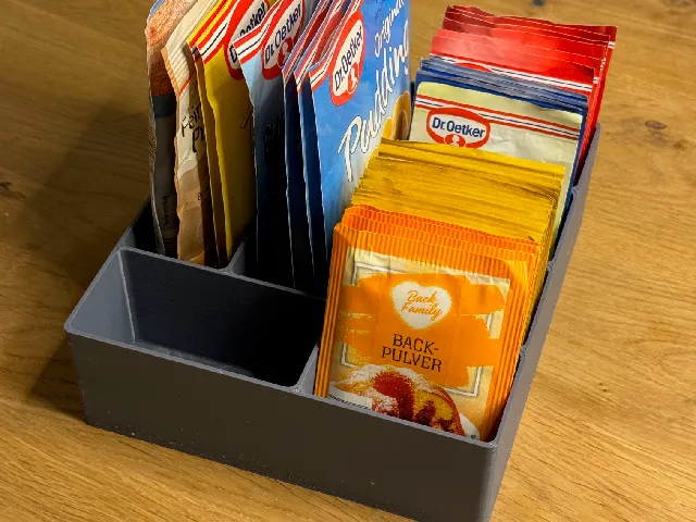 Kitchen box / organizer for baking stuff
