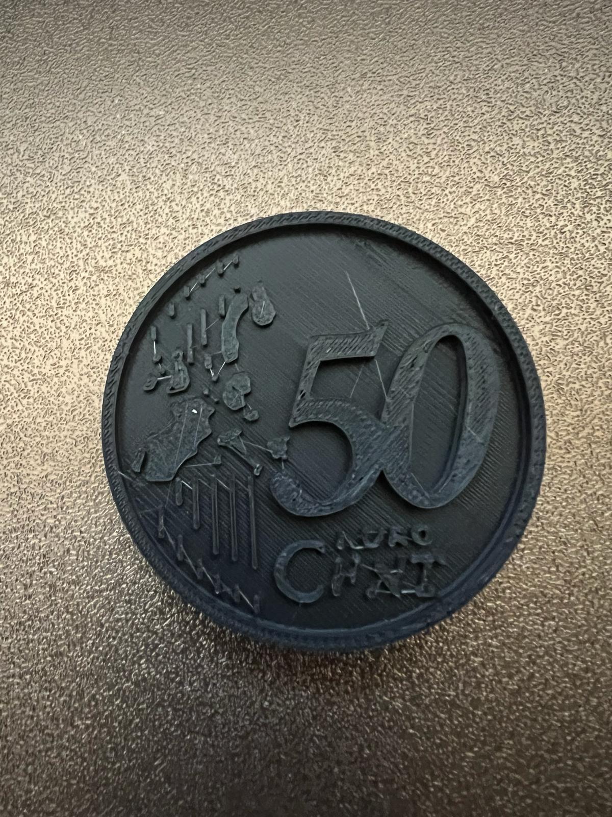 50 Euro Cent Coin by Proki | Download free STL model | Printables.com