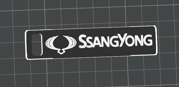 Ssangyong Keychain