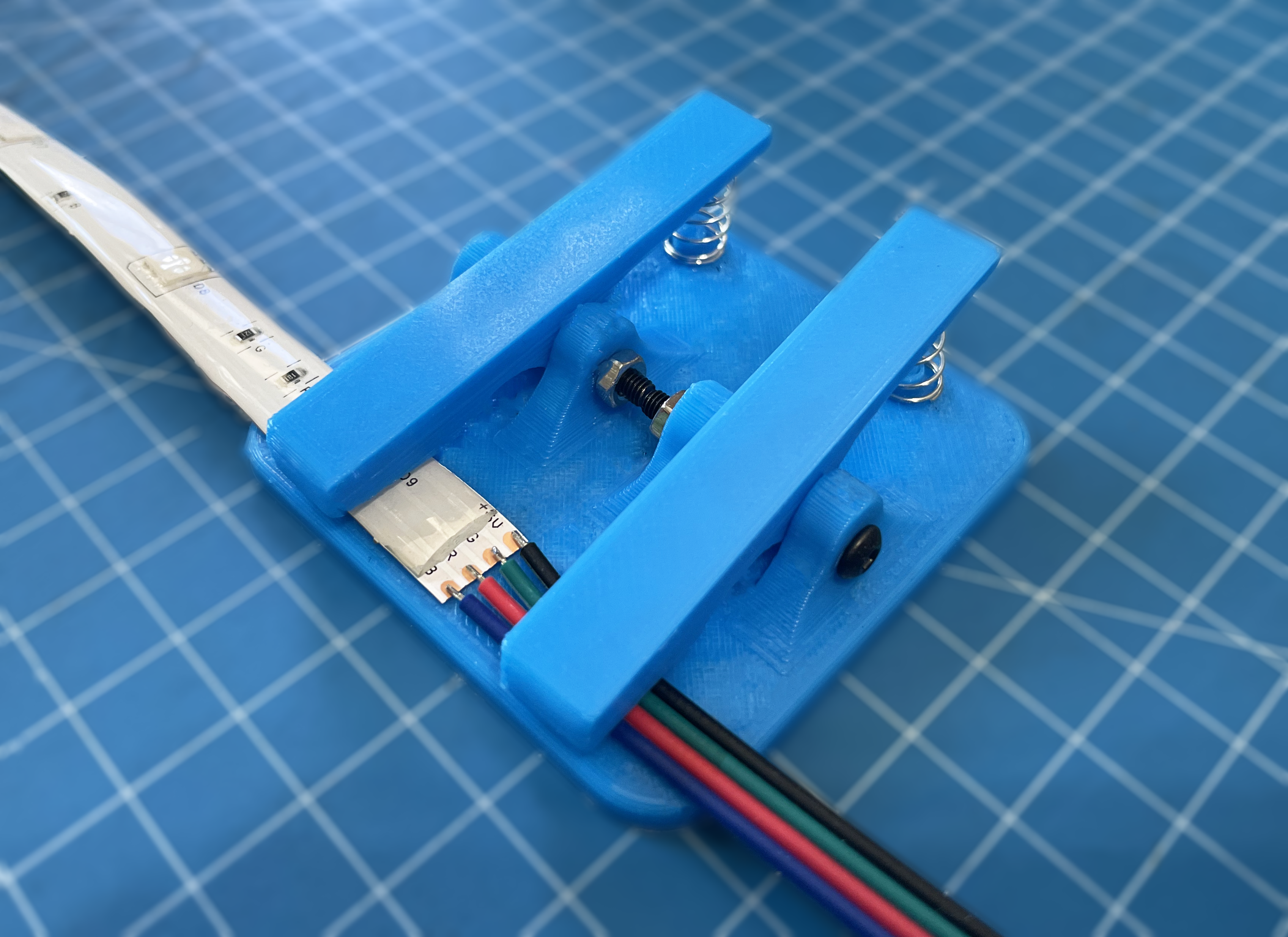 LED Strip Soldering Helper