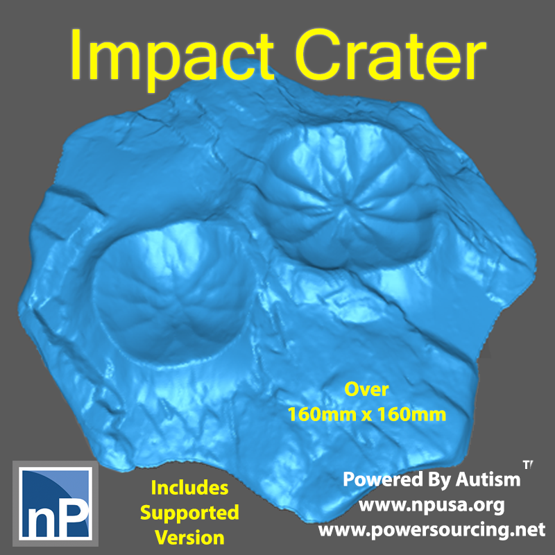 Modern Marvels - Small Crater for Tabletop Wargames