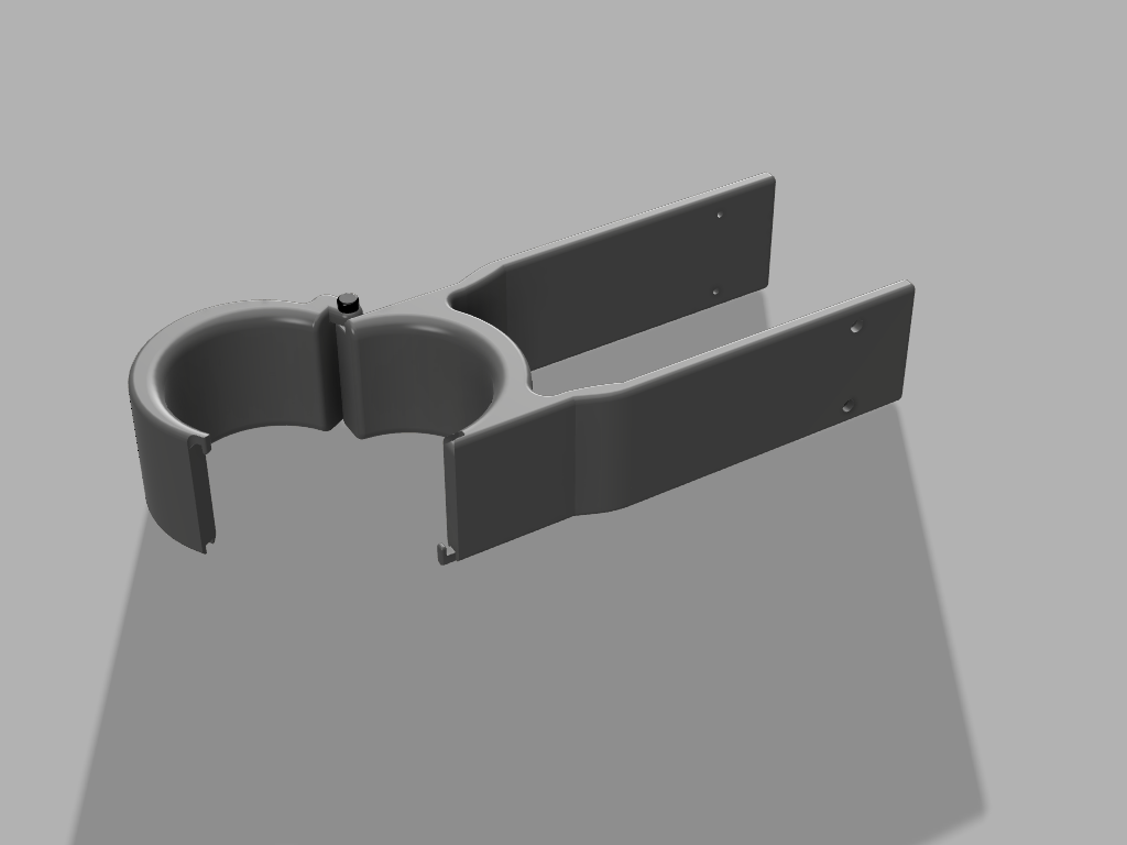 Axiom CNC Dust Collection Hose Holder by RandomGenius Download free