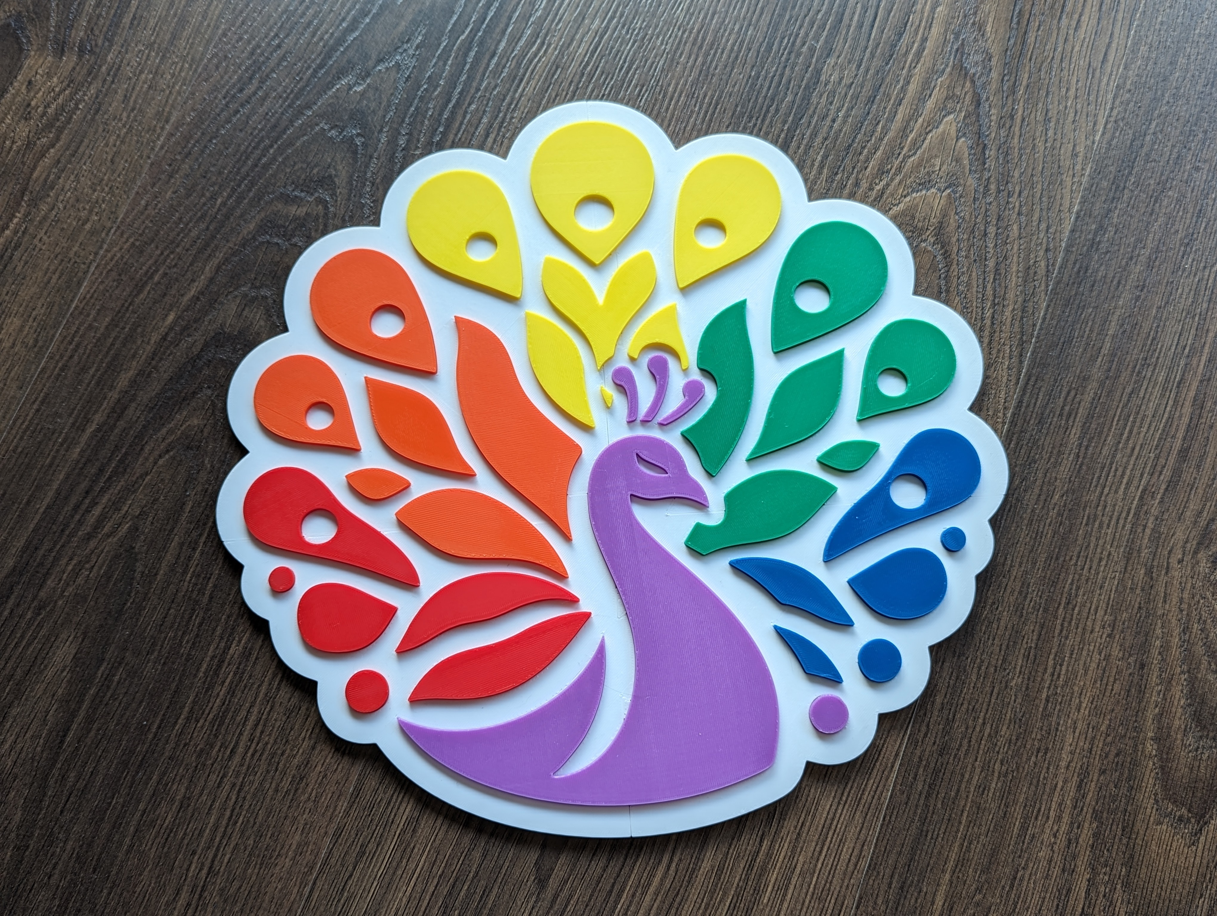 Peacock Emblem Reimagined