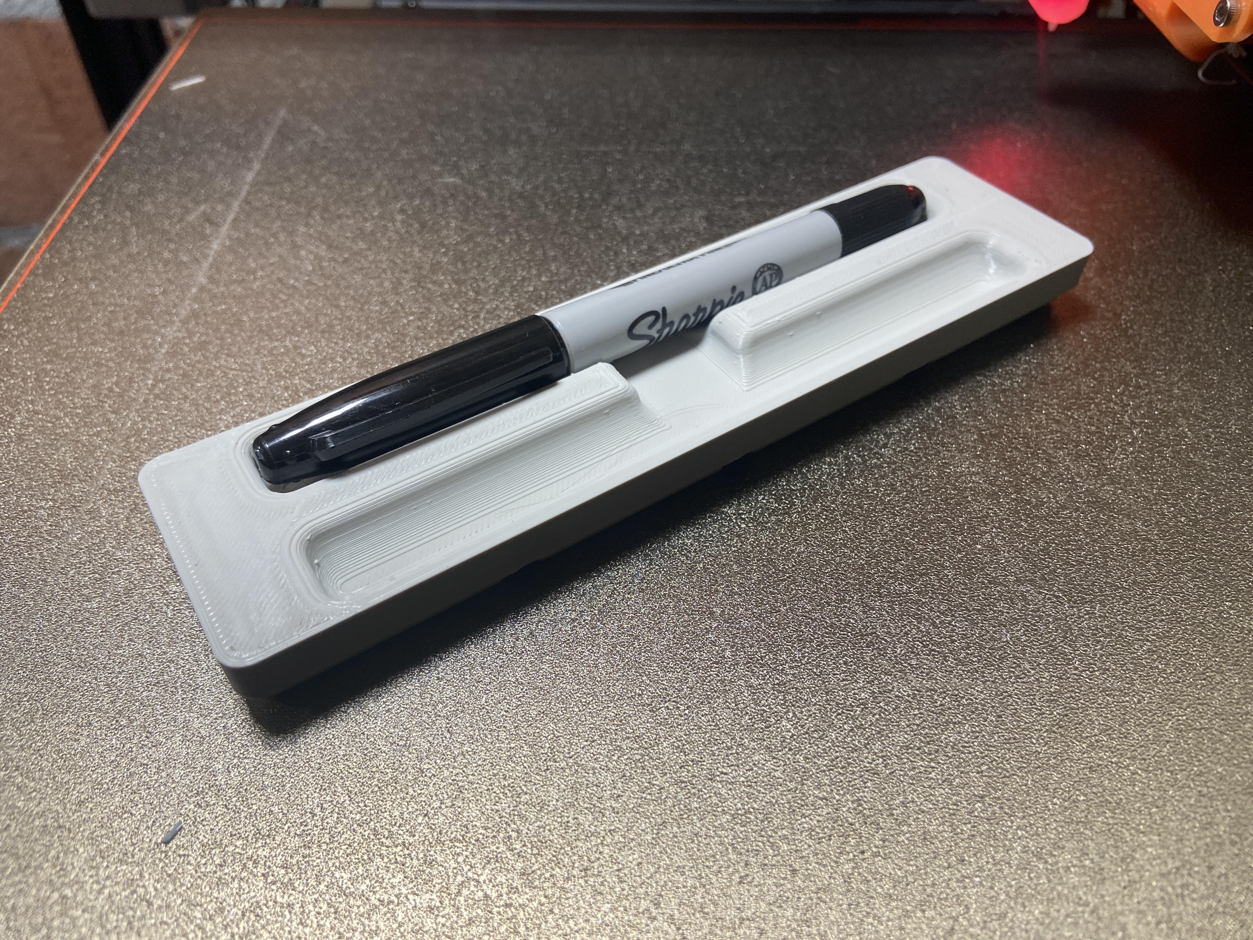 Gridfinity Drawer Sharpie Holder without magnets