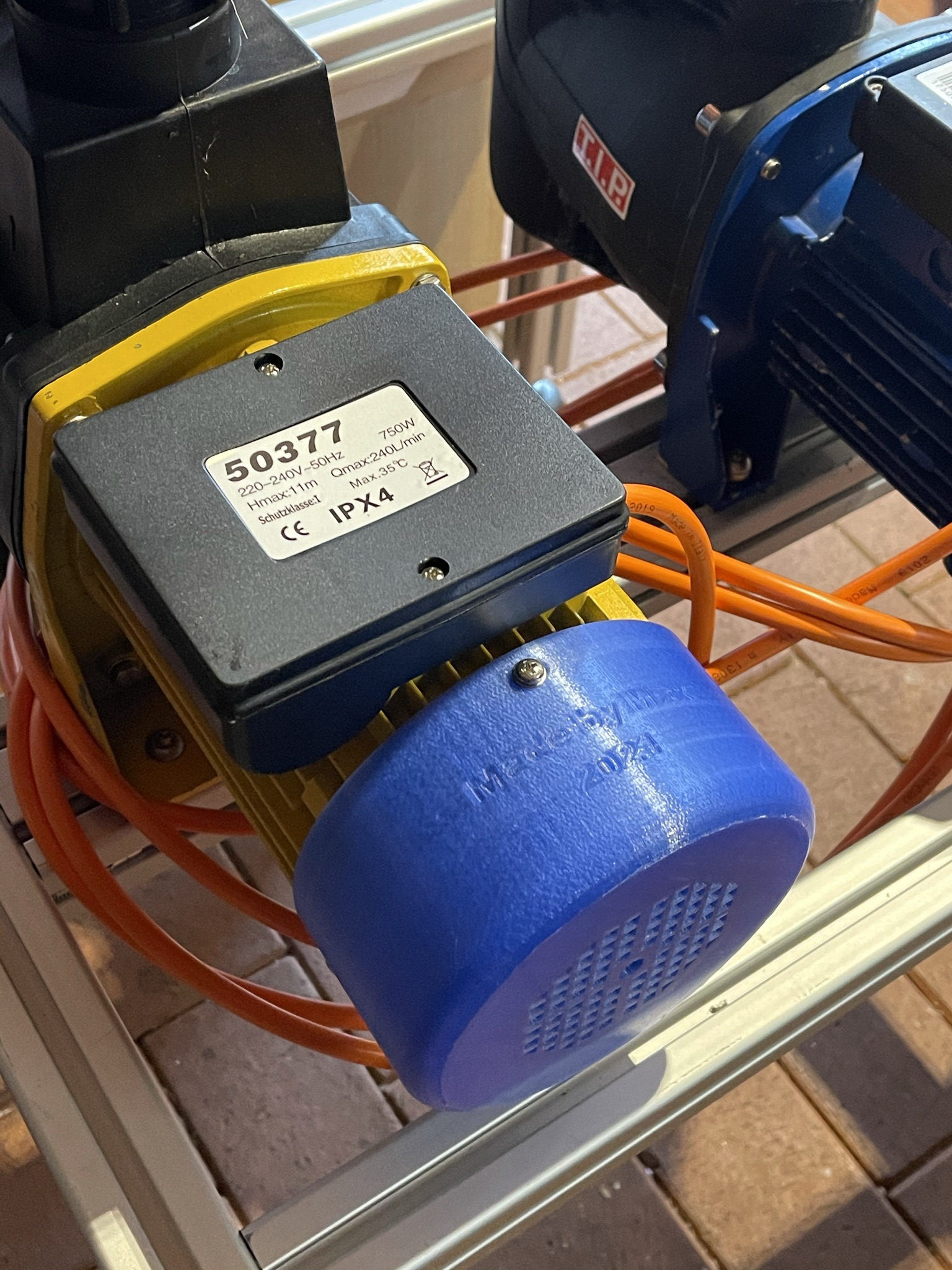 Pumpen Lüfterrad Verkleidung