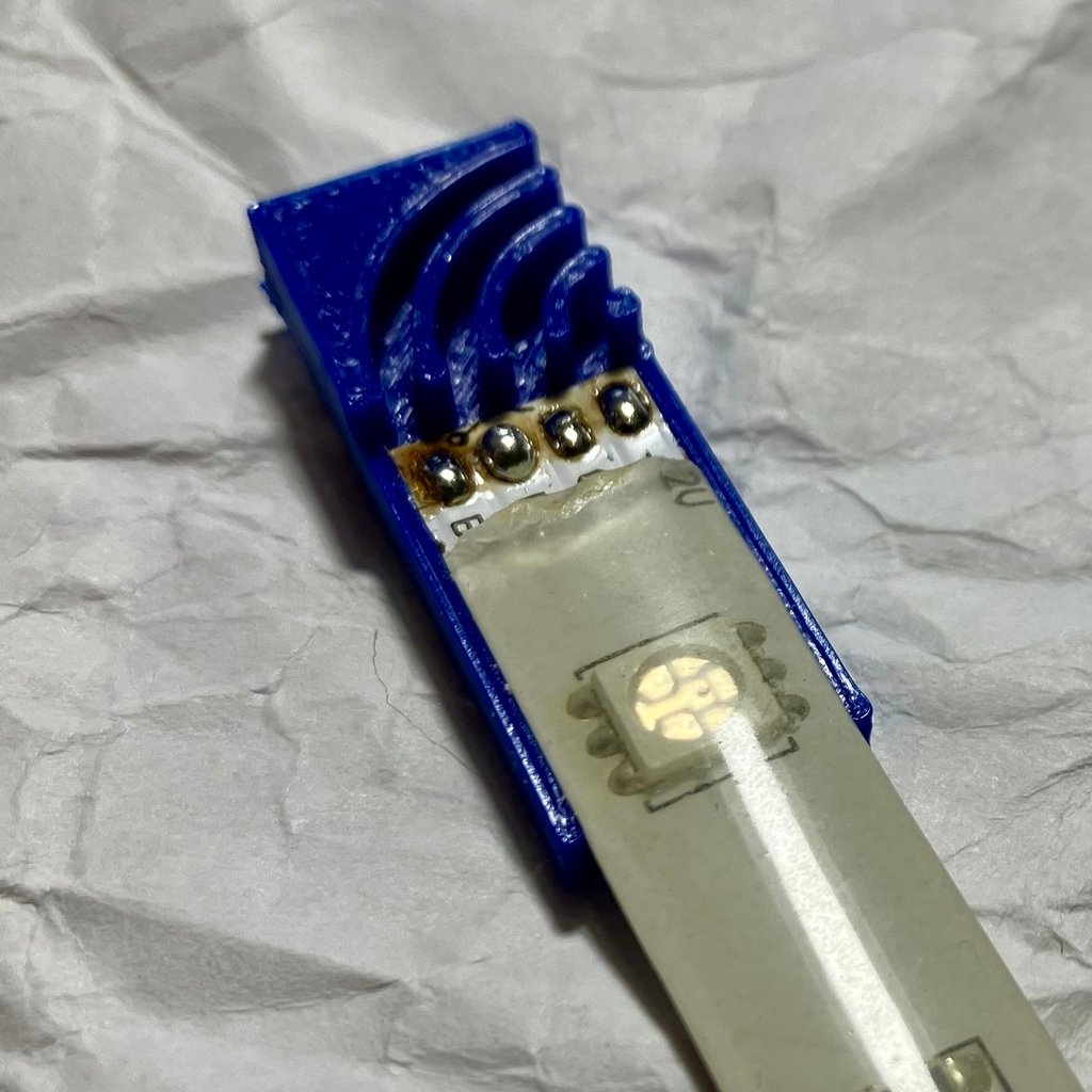 customisable LED soldering jig