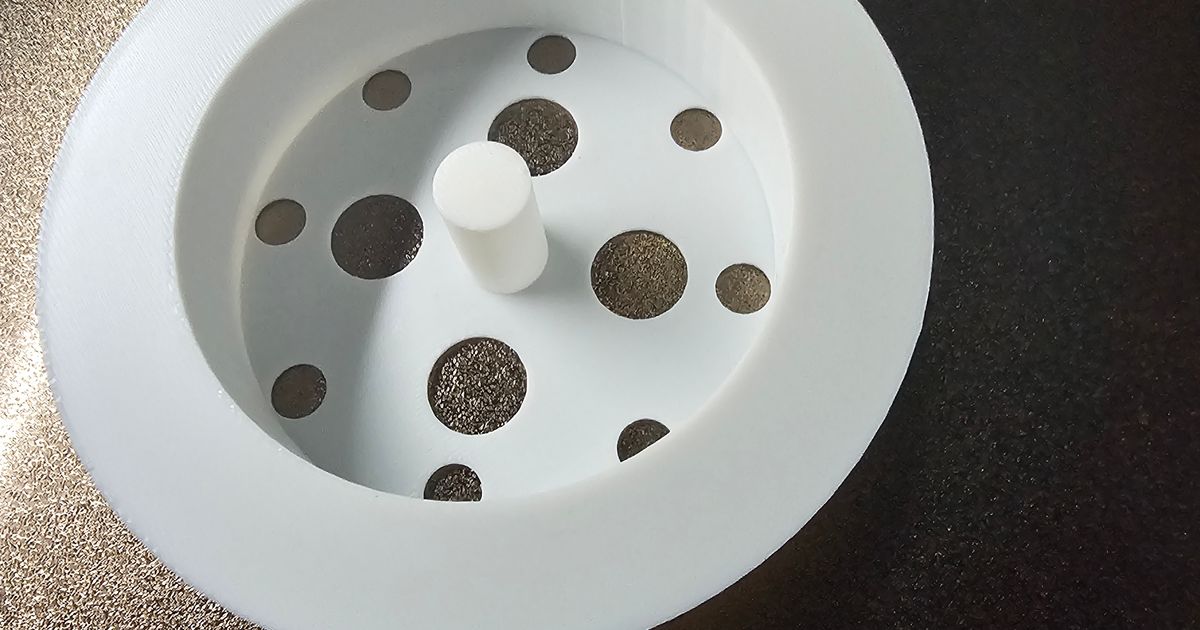 Garbage Disposal Drain Cover by Ron Brown Download free STL model