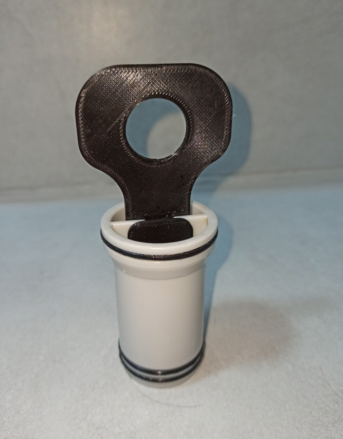 Key for shower trap insert dip tube - Tauchrohr-Schlüssel für Duschablauf