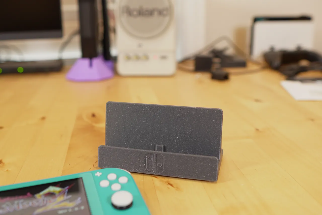 Nintendo Switch Lite Stand by Retro Frog | Download free STL model