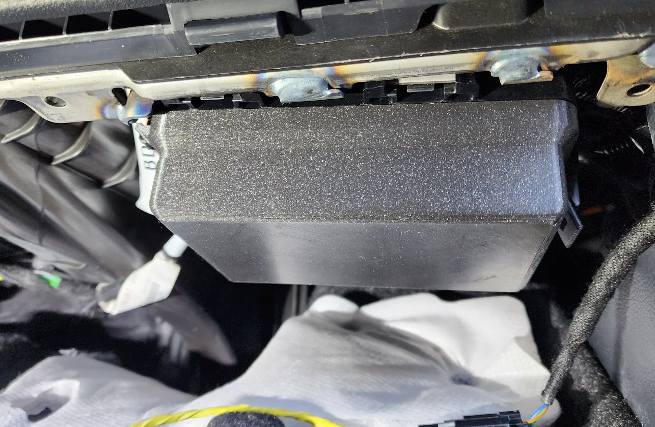 Ford Super Duty interior fuse box cover