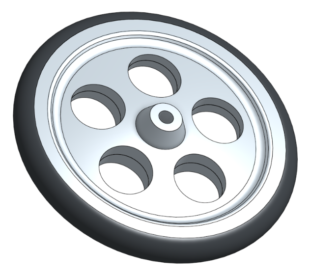 RC Airplane Landing Gear Wheel