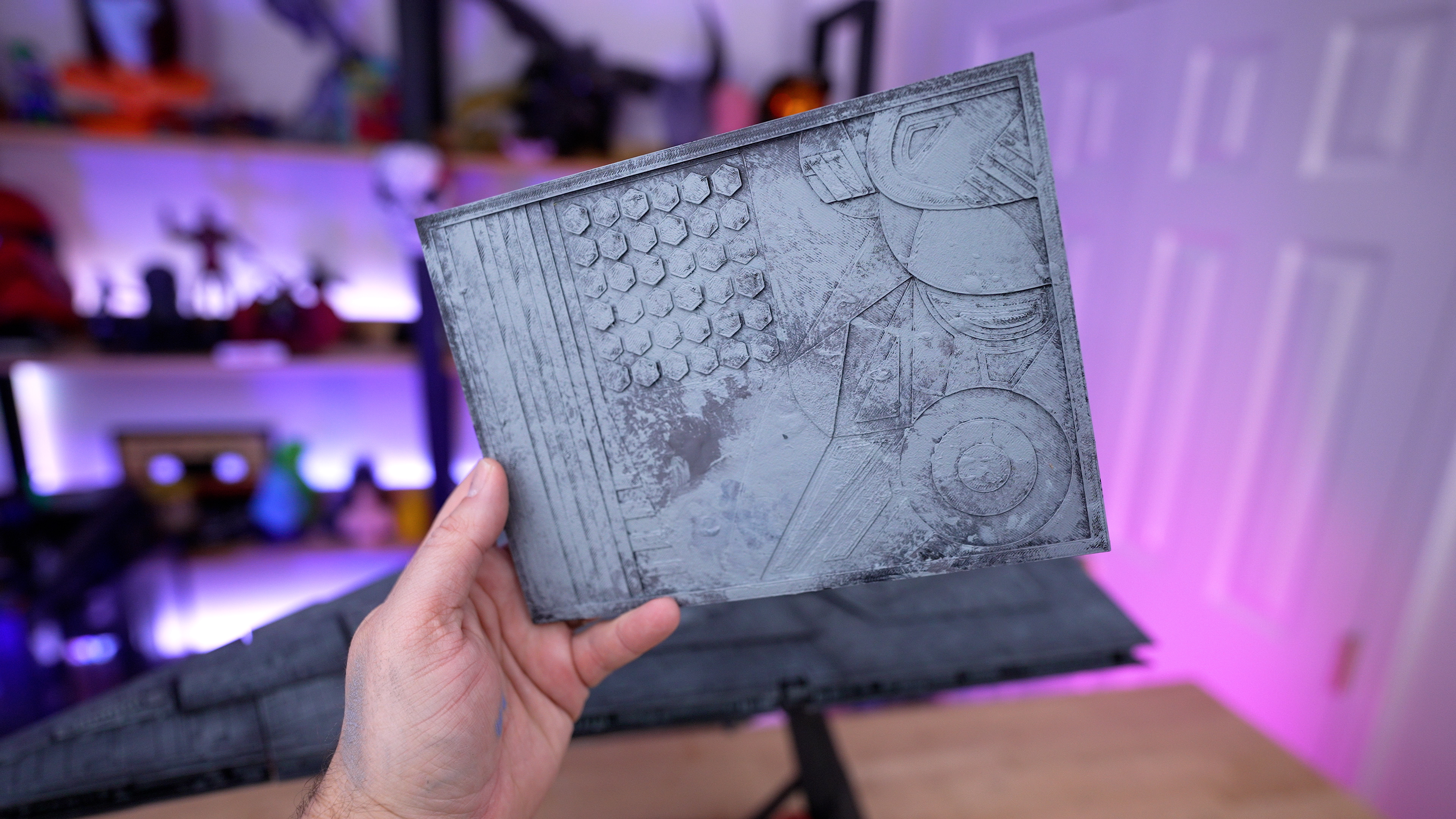 Dry Brush Palette 3D model thumbnail