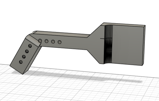 Pixelated 20739 Arm Connector Bracket