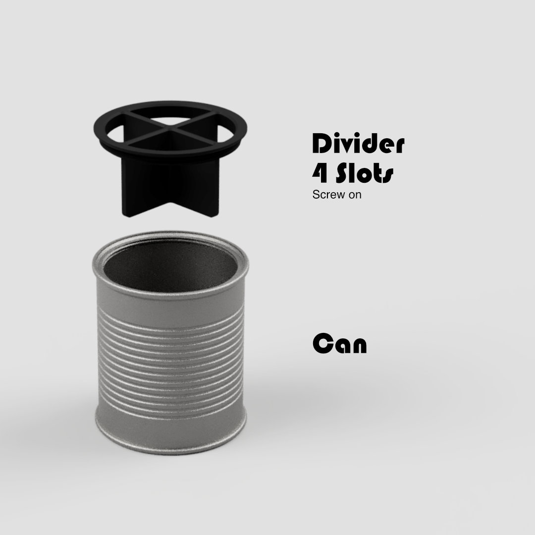 Miniatura 3 do modelo 3D Tin Can