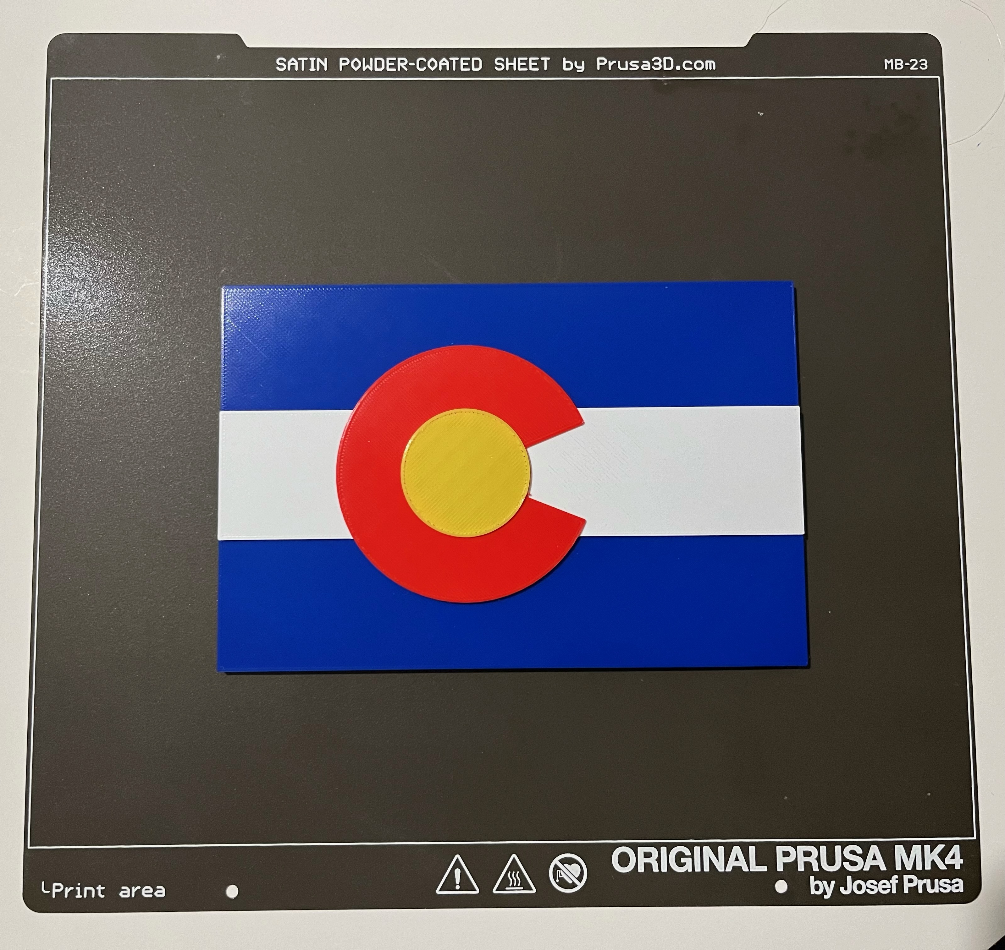 Colorado flag (no MMU required)