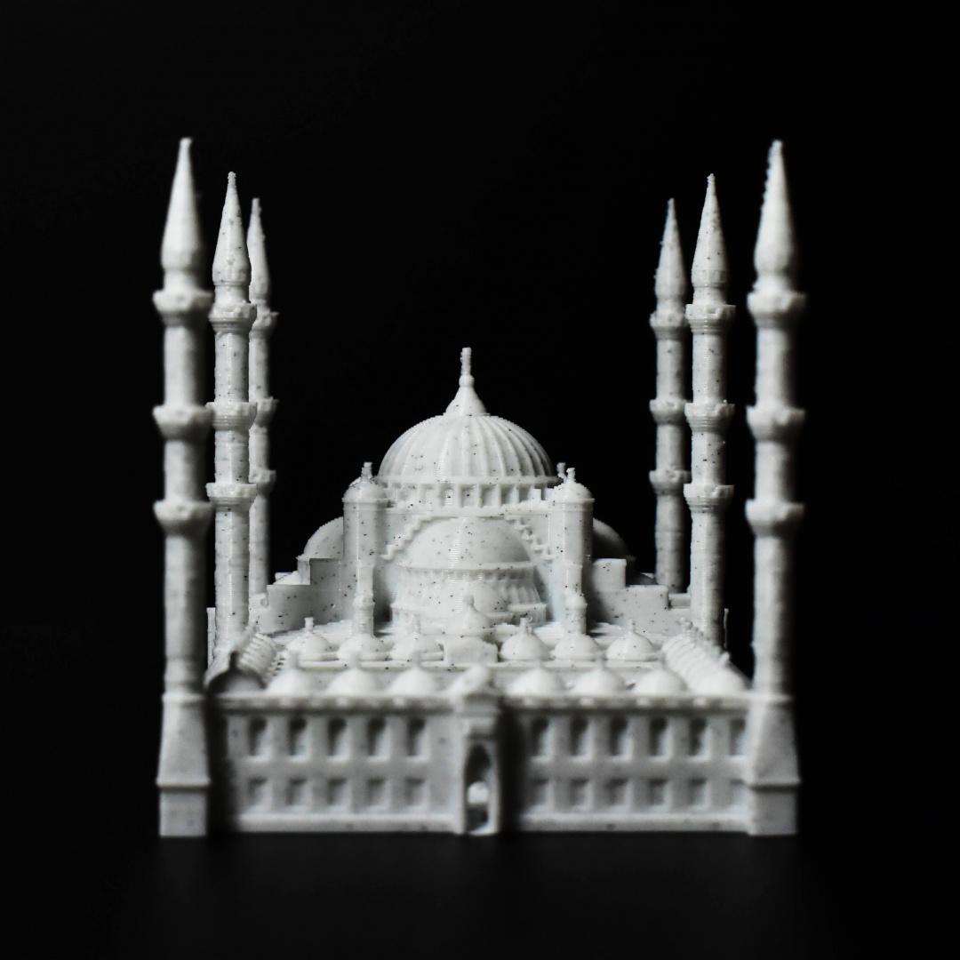 Blue Mosque (Sultan Ahmed) - Istanbul, Türkiye by MiniWorld3D ...
