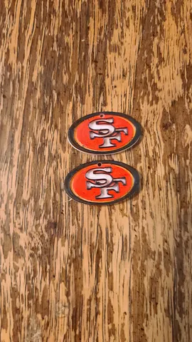 San Fransico 49ers Earrings