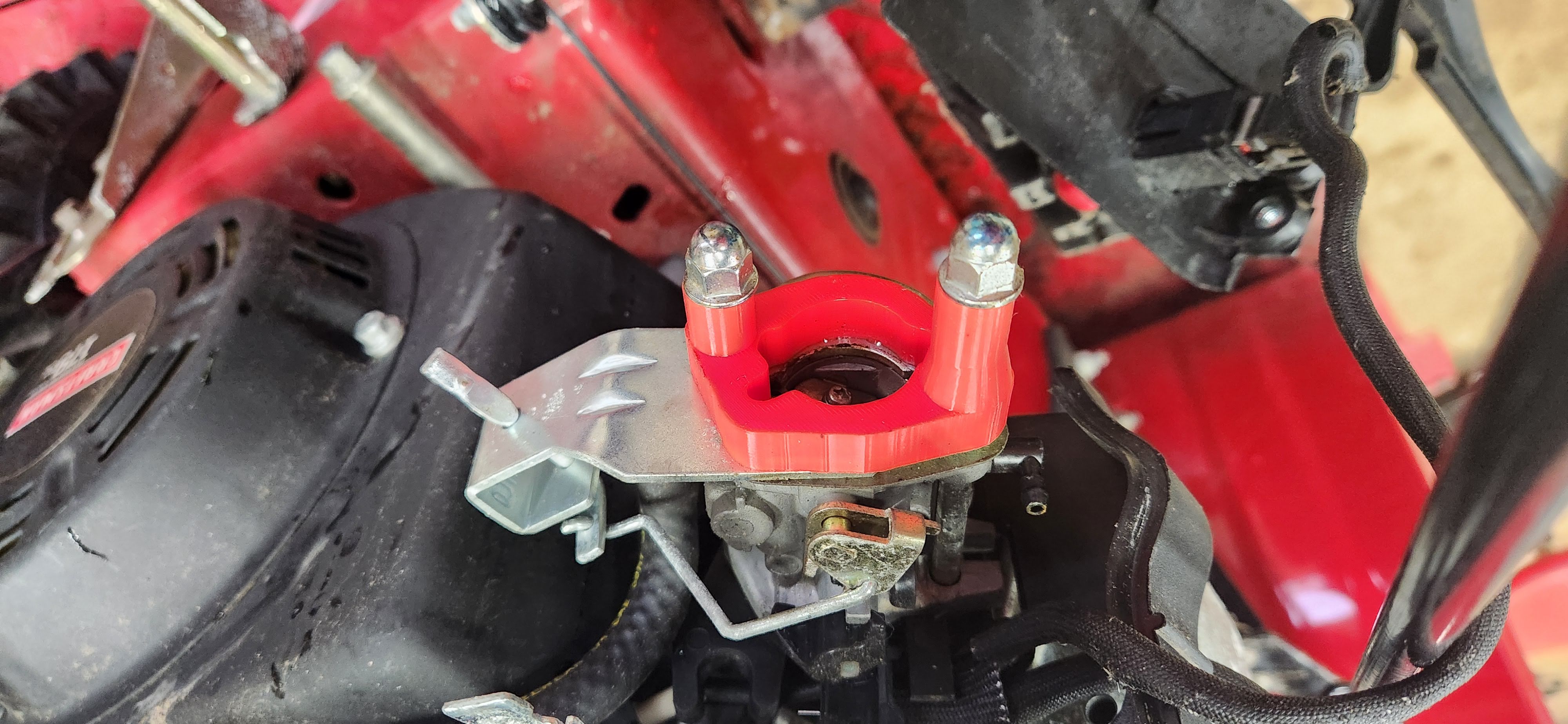 Snow Blower Carburetor Adaptor by Ryan Download free STL model